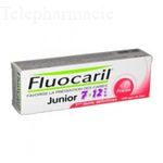 Dentifrice Enfant Junior 7-12 ans Fruits rouges - 50 ml