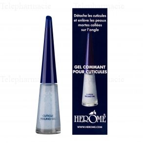 HER&Ocirc;ME Gel gommant pour cuticules flacon 10ml