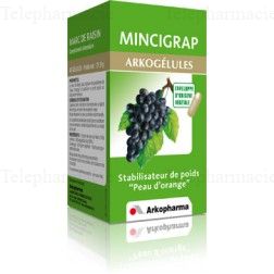 ARKOPHARMA Arkog&eacute;lules marc de raisin poids & peau d'orange