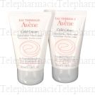 AV&Egrave;NE Cold cream cr&egrave;me mains lot de 2 x 50ml 