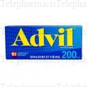 ADVIL 200 mg Bo&icirc;te de 20 comprim&eacute;s