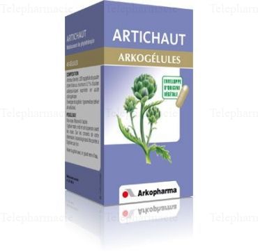 ARKOPHARMA Arkogelules - Artichaut Bio Flacon de 45 g&eacute;lules