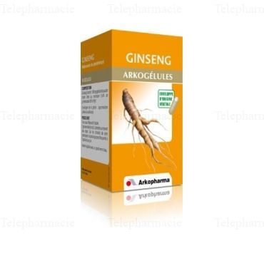 ARKOPHARMA Arkogelules - Ginseng Bo&icirc;te de 45 g&eacute;lules
