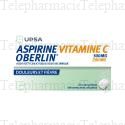 ASPIRINE UPSA 500 mg Vitamine C Oberlin