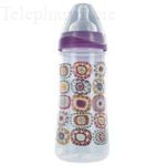 B&Eacute;BISOL Suavinex biberon 0 &agrave; 36mois col large t&eacute;tine silicone 360ml