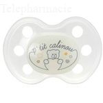 B&Eacute;BISOL Sucette r&eacute;versible silicone nuit 0 &agrave; 6 mois