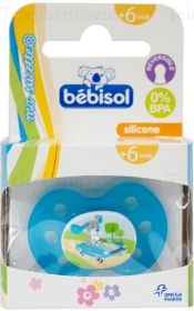 Sucette physiologique - 6 mois - Chien bleu