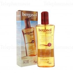 BERGASOL Bronzage passion huile s&egrave;che corps SPF20 spray 125ml