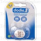 DODIE Sucette &agrave; l'unit&eacute; nouveau n&eacute; 0-2 mois anatomique silicone REF A25