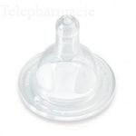 T&eacute;tines Initiation+ Easy Air silicone d&eacute;bit moyen (2) - x 2
