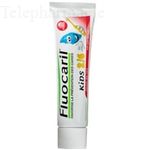 FLUOCARIL Dentifrice kids 2 &agrave; 6 ans go&ucirc;t fraise Tube 50ml
