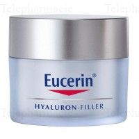 EUCERIN Coffret Hyaluron-Filler - Soin de jour peau normale &agrave; mixte 50 ml + Soin contour des yeux 15 ml offert