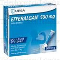 Efferalgan 500mg granul&eacute;s vanille-fraise 16 sachets