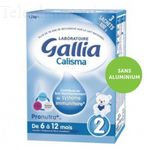 Calisma 2 lait en poudre 6-12 mois 3 sachets de 400g soit 1200g