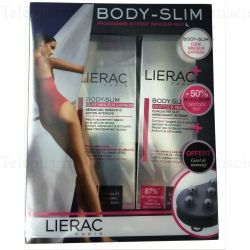 LIERAC Body slim cure minceur express tube 100ml + body slim destock nuit flacon 200ml