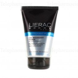 LIERAC Homme Nettoyant Purifiant gel moussant visage