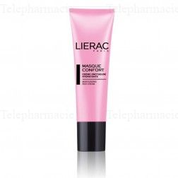 LIERAC Masque confort cr&egrave;me onctueuse hydratante tube 50ml