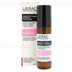 LIERAC Prescription cr&egrave;me anti-rougeurs apaisante nourrissante