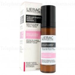 LIERAC Prescription fluide anti-rougeurs apaisant hydratant