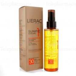 LIERAC Sunific 1 huile satinante SPF30