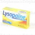 Lysopa&iuml;ne maux de gorge cetylpyridinium lysozyme fraise sans sucre