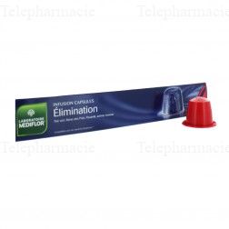 M&Eacute;DIFLOR Infusion capsules &eacute;limination