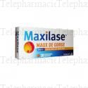 Maxilase maux de gorge alpha-amylase 3000 u. ceip Bo&icirc;te de 30 comprim&eacute;s