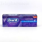 ORAL-B 3D White Luxe &eacute;clat et soin tube 75ml