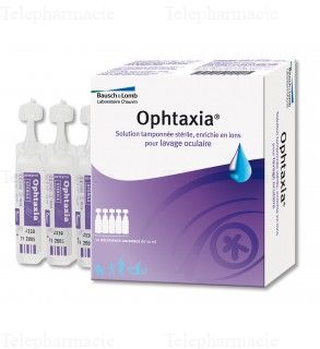 Ophtaxia solution pour lavage oculaire bo&icirc;te de 10 unidoses