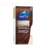 PHYTO Color n&deg;4D couleur soin aux plantes tinctoriales ch&acirc;tain clair dor&eacute; 1 teinture + 1 r&eacute;v&eacute;lateur + 1 soin