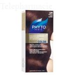 PHYTO Color n&deg;4M couleur soin aux plantes tinctoriales ch&acirc;tain clair marron 1 teinture + 1 r&eacute;v&eacute;lateur + 1 soin