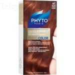 PHYTO Color n&deg;6C couleur soin aux plantes tinctoriales blond fonc&eacute; cuivr&eacute; 1 teinture + 1 r&eacute;v&eacute;lateur + 1 soin