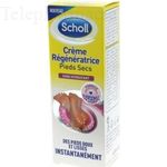 SCHOLL Cr&egrave;me r&eacute;g&eacute;n&eacute;ratrice pieds secs tube 60ml