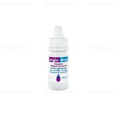 SUV&Eacute;AL Angiodrop solution ophtalmique flacon 15ml